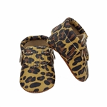 Leopard Baby Moccasins