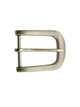 rectangular shape buckle with slanted line design