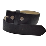 1.5”  Vegan leatherette belt strap with snaps