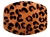 Genuine Calf Hair Leopard/Zebra Western Belt Buckle