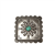 Square Floral Sliding Concho
