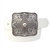 Square shape with rope edge trim filigree engraving.