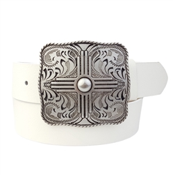 Square shape with rope edge trim filigree engraving.