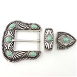 Western/Navajo Style Buckle/Loop/Tip