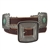 Western Genuine Distressed Leather belt w. Rectangular conchos