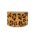 Leopard Hair on Cow Leather Band