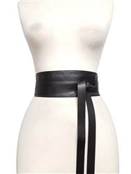 Super Soft, Vegan Leather OBI Belt