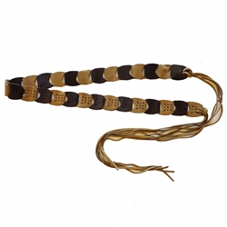 Real Suede Leather Fringe Belt